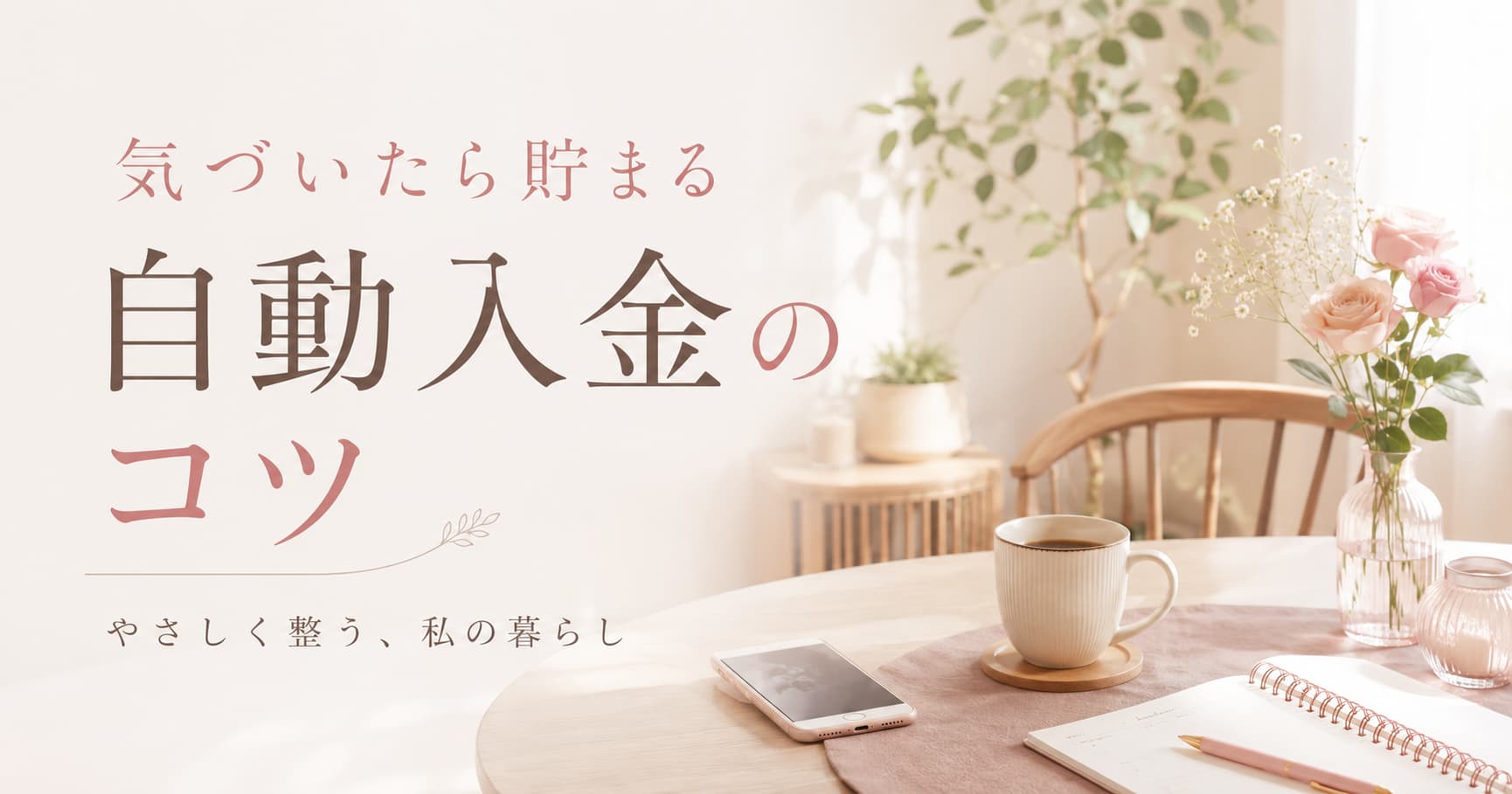 残業代もそのまま貯まる｜定額自動入金でお金が整う仕組み