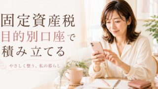 固定資産税が怖い…毎月ムリでも大丈夫｜ボーナスと目的別口座で備える家計管理