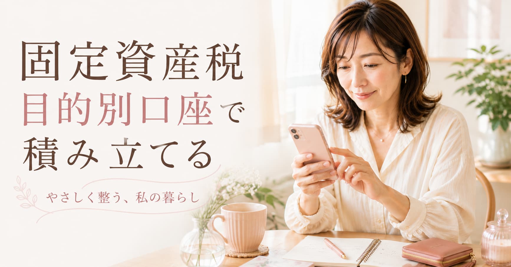 固定資産税が怖い…毎月ムリでも大丈夫｜ボーナスと目的別口座で備える家計管理