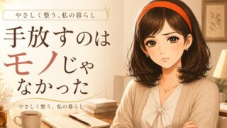 断捨離しても軽くならなかった理由｜離婚後に手放すべき“気持ち”