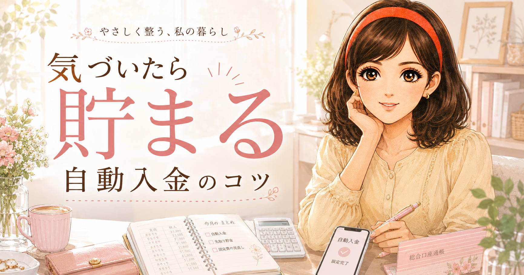 残業代もそのまま貯まる｜定額自動入金でお金が整う仕組み