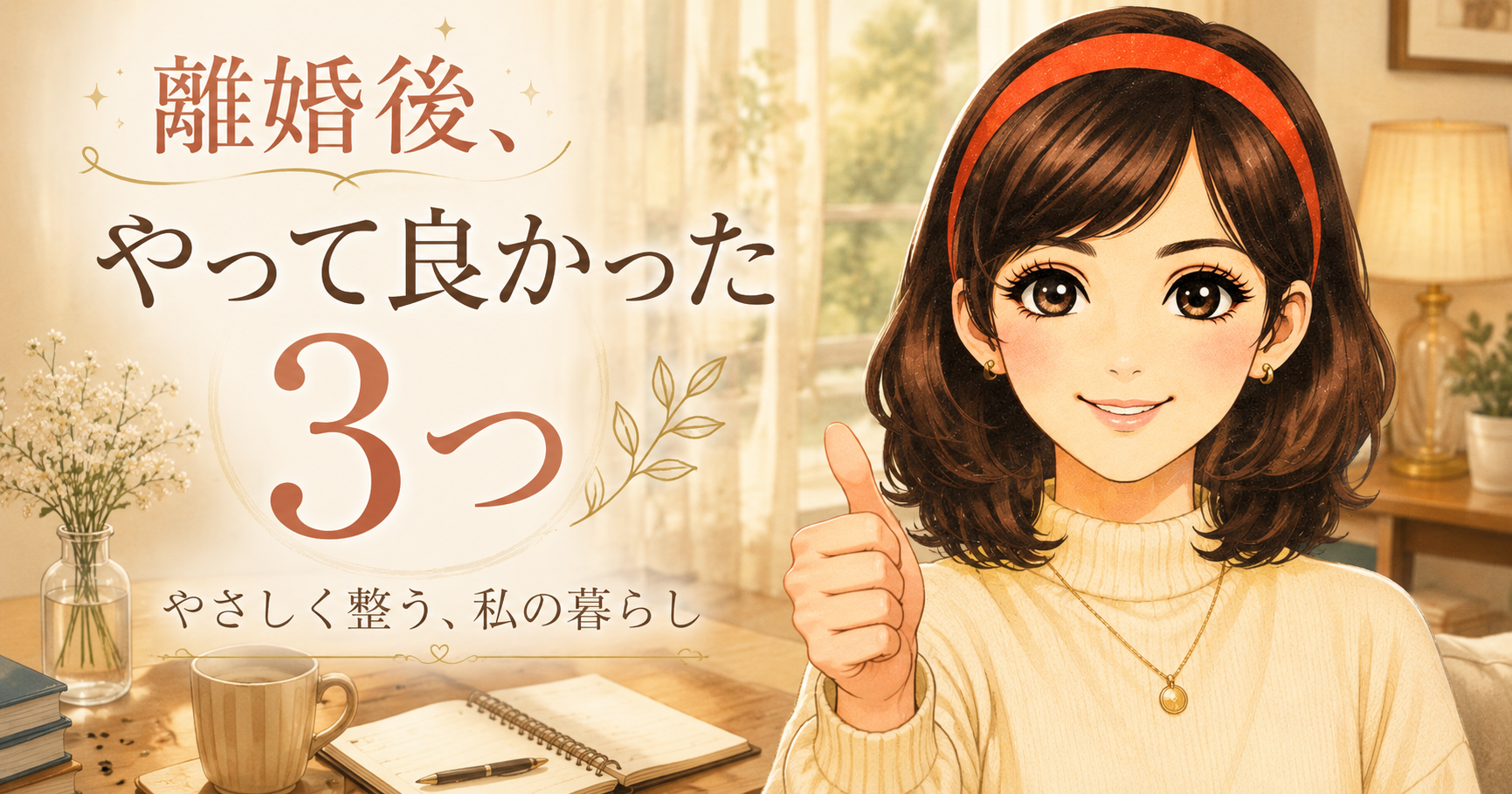 離婚後、生活を立て直すために最初にやった3つのこと｜断捨離・模様替え・掃除