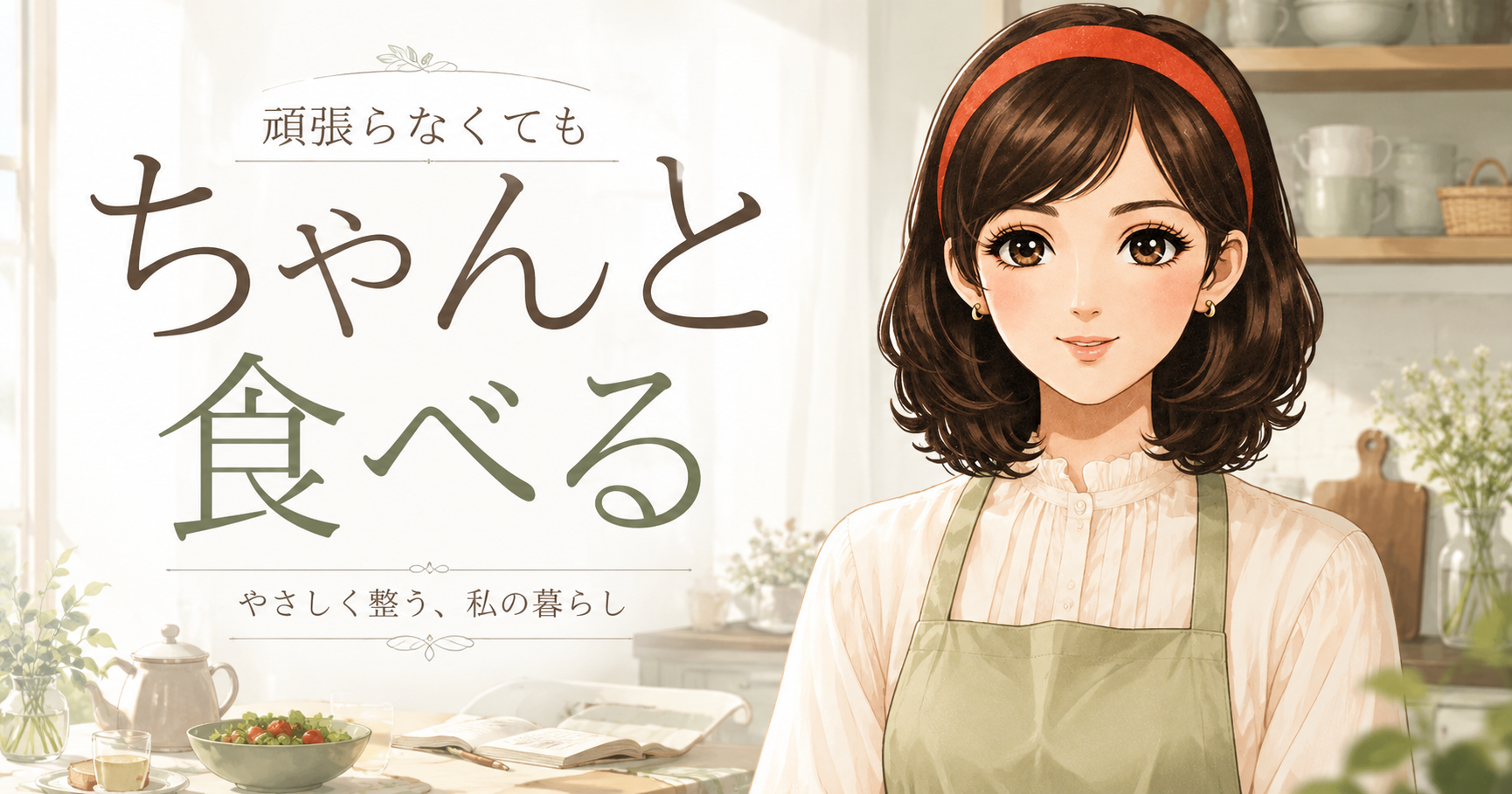 ひとり暮らしの食事は頑張らない。「ちゃんと食べる」を続けるコツ