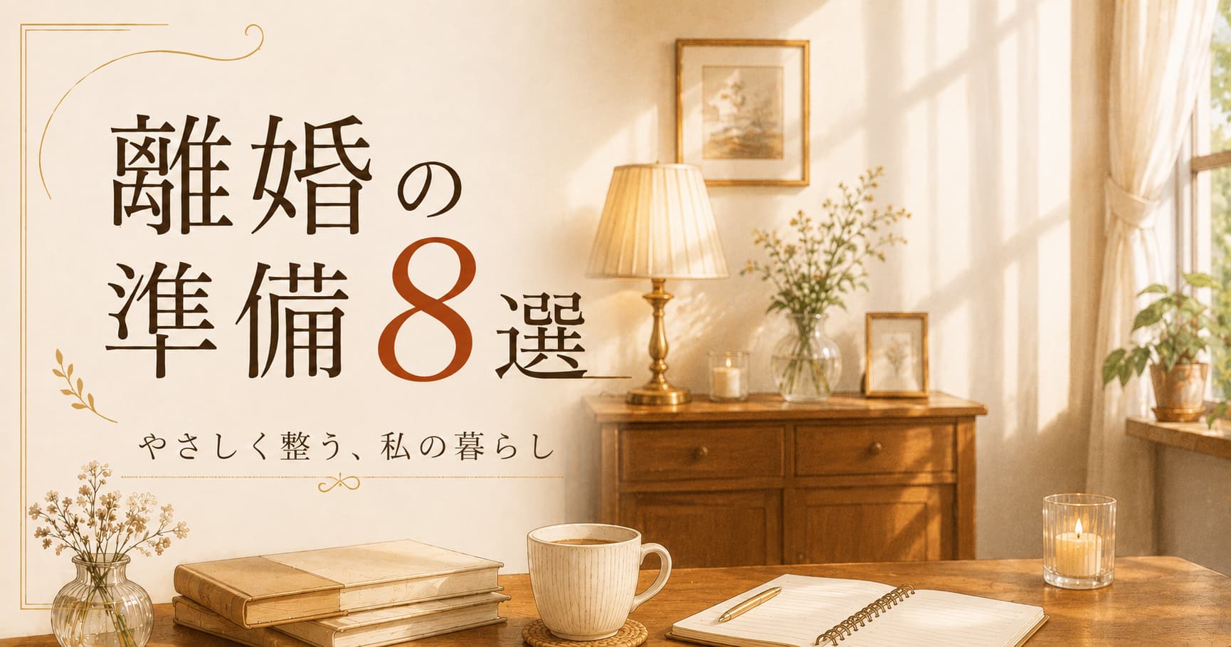離婚する前に知っておきたかった｜後悔しないための準備８選