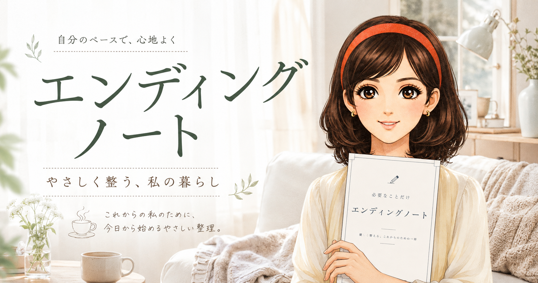 ひとり暮らしのエンディングノート｜今を整えるやさしい終活
