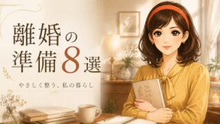 離婚する前に知っておきたかった｜後悔しないための準備８選