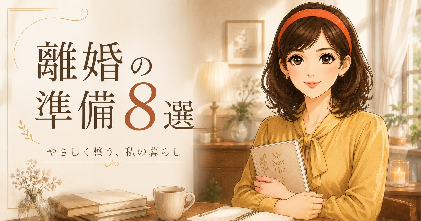 離婚する前に知っておきたかった｜後悔しないための準備８選