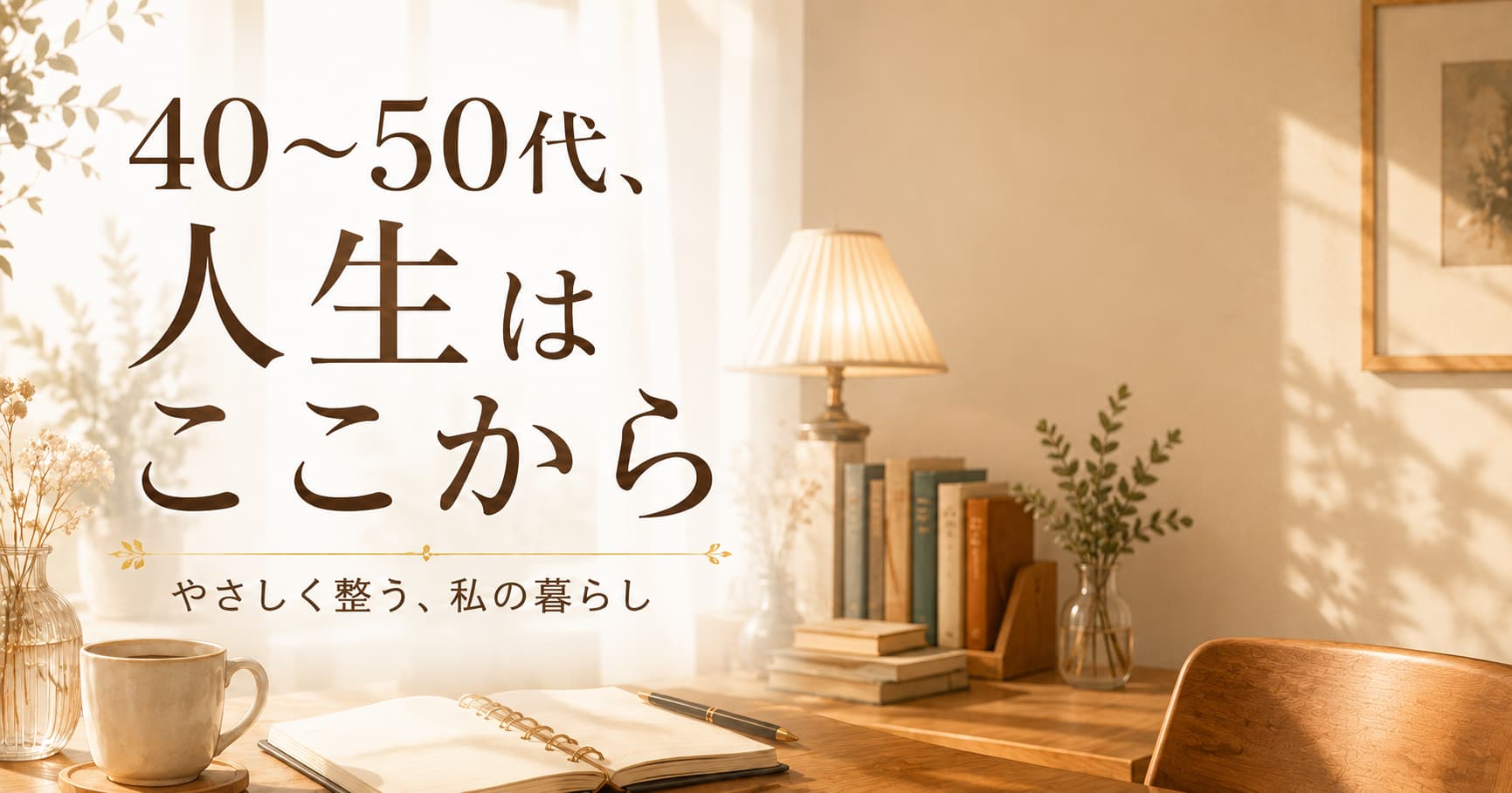40〜50代の再出発｜人生はここからでも遅くない